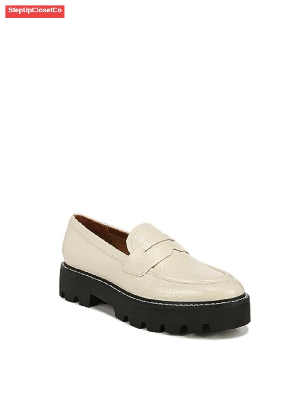 Franco Sarto Women's Chunky Lug Sole Loafers Slip-On
